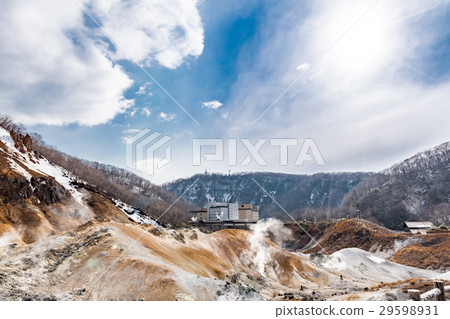 Scenery of Noboribetsu Onsen Jigokudani 29598931