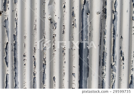 Old damage rusty zinc 29599735