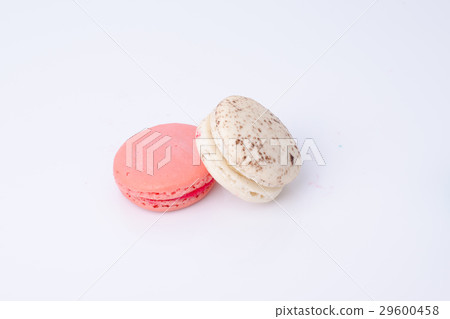 colorful macarons isolated on white colorful macarons isolated on white 29600458