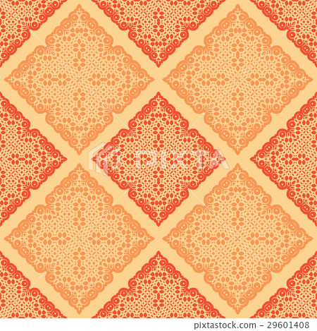 abstract orange seamless pattern 29601408