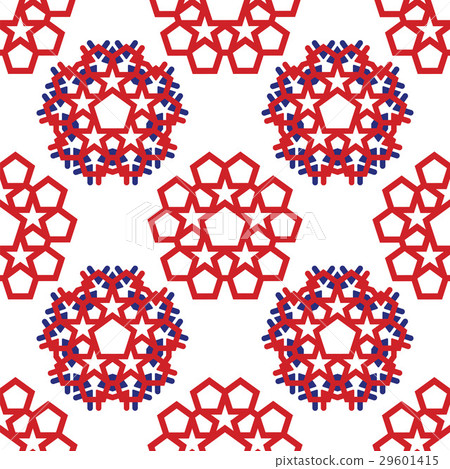 abstract star seamless pattern 29601415
