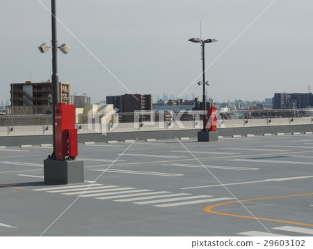 Rooftop parking lot 29603102