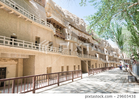 World Heritage Mogao Caves China · Gansu Province Dunhuang City 29603438