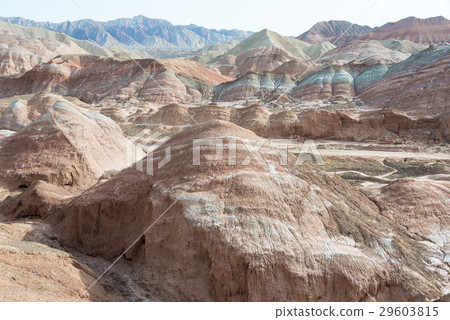 Zhang Zhumen Kasumi地形中國·甘肅省張掖市 29603815