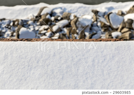 Winter background texture with snow Winter background texture with snow 29603985