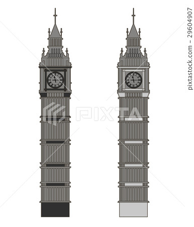 Big Ben vector Big Ben vector 29604907