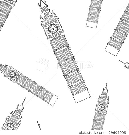 Big Ben vector Big Ben vector 29604908