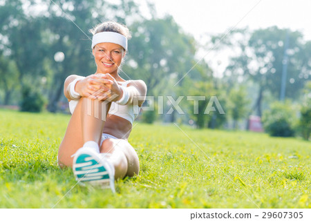 Woman in park 29607305