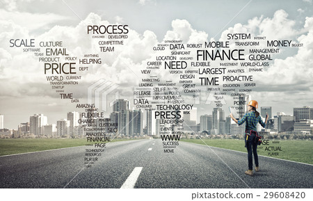 Roads connect the world Roads connect the world 29608420
