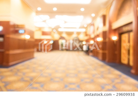 Abstract blur wedding hall Abstract blur wedding hall 29609938