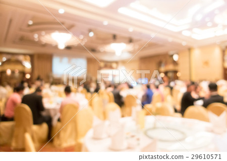 Abstract blur wedding hall Abstract blur wedding hall 29610571