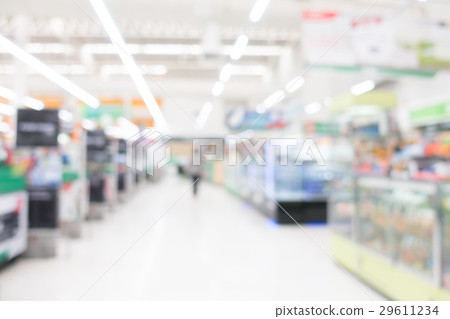 Abstract blur supermarket Abstract blur supermarket 29611234