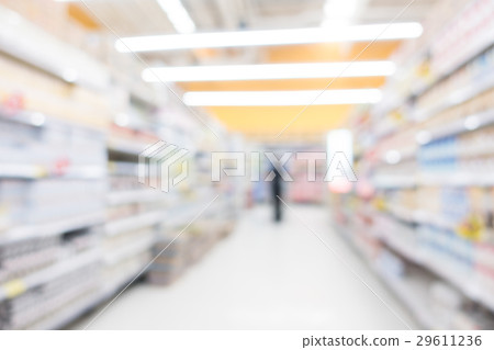 Abstract blur supermarket Abstract blur supermarket 29611236