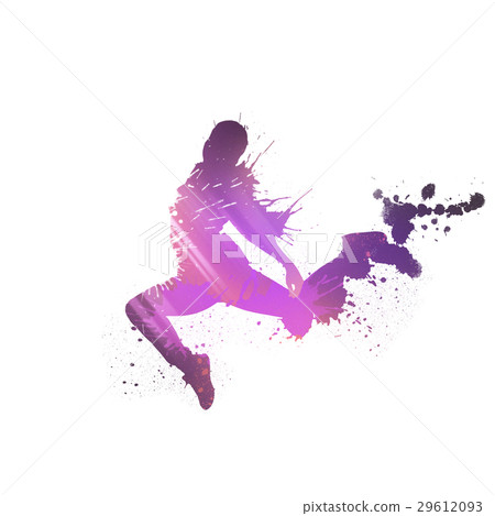 Dancer silhouette 29612093