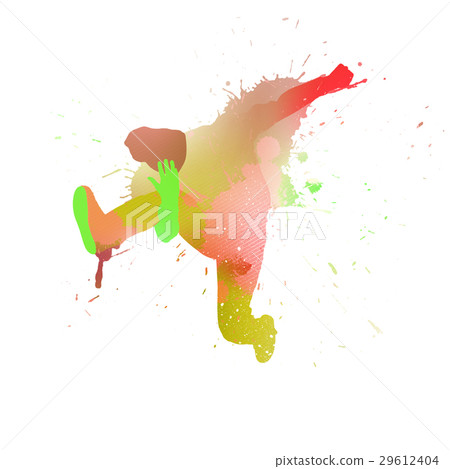 Dancer silhouette 29612404