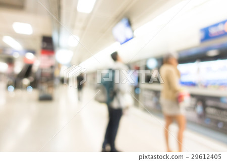 Abstract blur subway station Abstract blur subway station 29612405