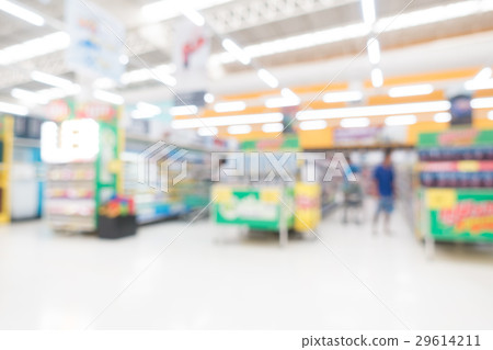 Abstract blur supermarket Abstract blur supermarket 29614211
