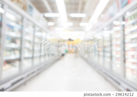 Abstract blur supermarket 29614212
