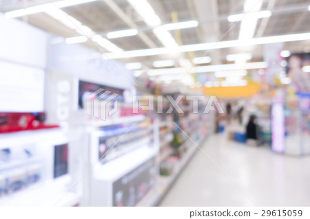 Abstract blur supermarket 29615059