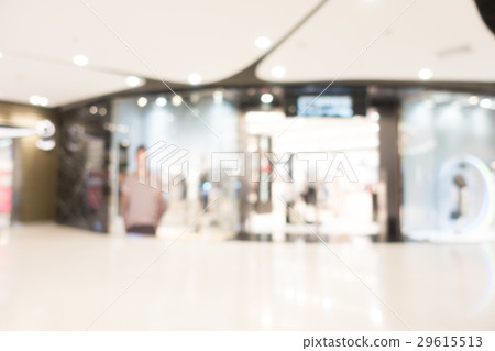Abstract blur shopping mall 29615513