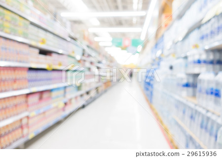 Abstract blur supermarket Abstract blur supermarket 29615936