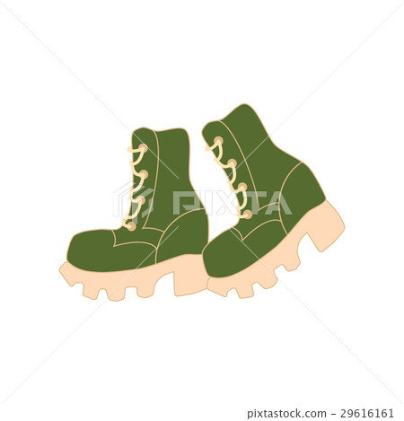 Hiking boots vector 29616161