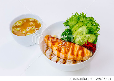 Teriyaki Salmon Teriyaki Salmon 29616804