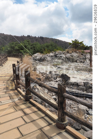 雲仙地獄（火山活動圖片可能） 29616819