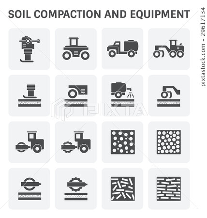 Soil Compaction Icon 29617134