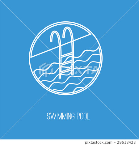 swimming pool ladder icon swimming pool ladder icon 29618428