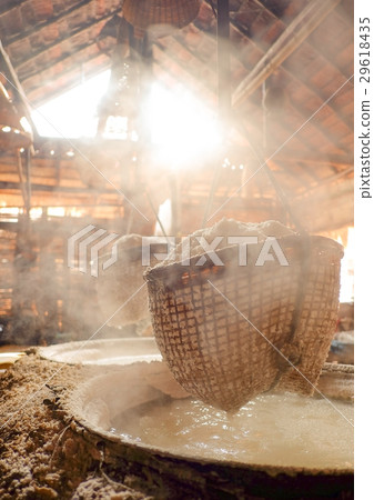 Traditional salt making Traditional salt making 29618435