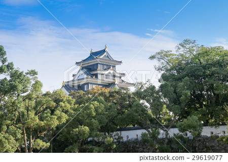 岡山城堡在初秋 29619077