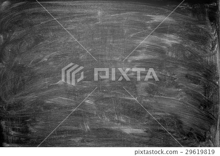 Overhead view of blackboard with smudged chalk 29619819