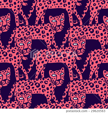 illustration of leopard, graphic vector animal illustration of leopard, graphic vector animal 29620563