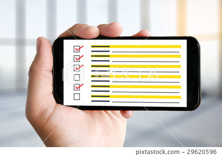 businessman SURVEY and Results Analysis Concept businessman SURVEY and Results Analysis Concept 29620596