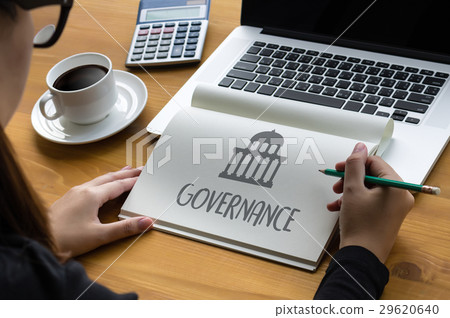GOVERNANCE and building, Authority Laptop wit GOVERNANCE and building, Authority Laptop wit 29620640