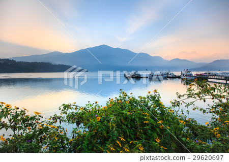 日月潭日出 29620697