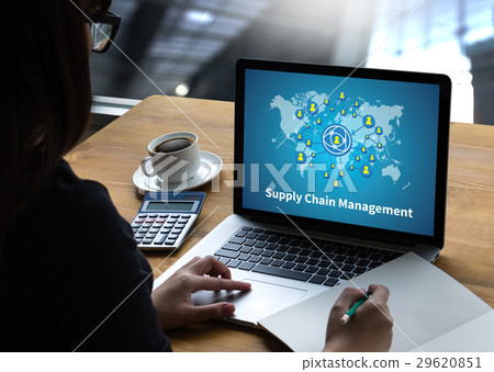 SCM Supply Chain Management concept Modern 29620851