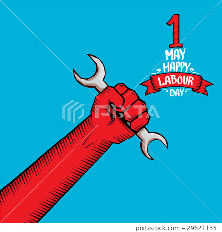 1 may - labour day. vector labour day poster 29621135
