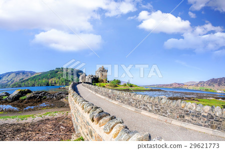 Eilean Donan Castle in Scotland during spring 29621773