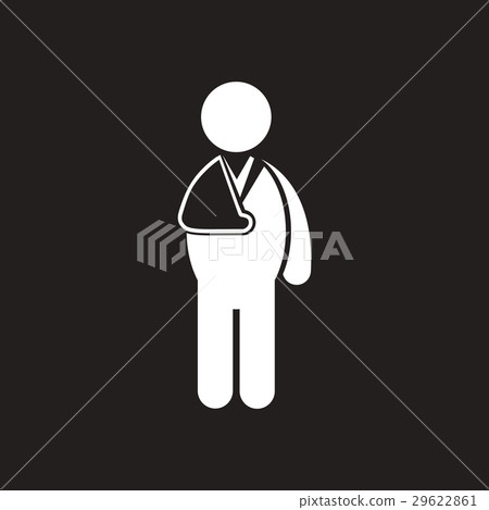 stylish black and white icon stylish black and white icon 29622861