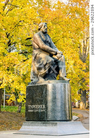Monument to Ivan Turgenev.Orel.Russia Monument to Ivan Turgenev.Orel.Russia 29622894