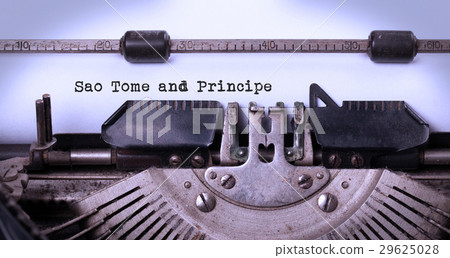 Old typewriter - Soa Tome and Principe 29625028