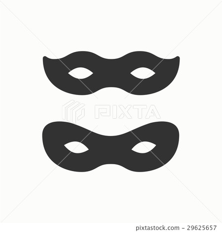 Traditional venetian festive carnival icon. Party Traditional venetian festive carnival icon. Party 29625657