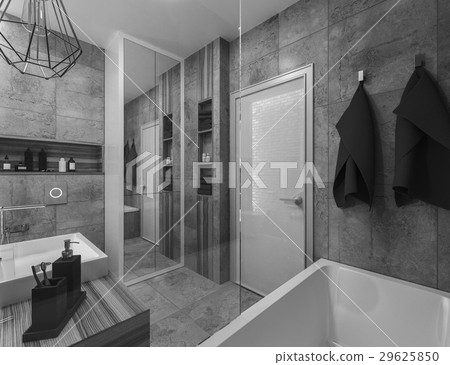 modern design of a bathroom 29625850