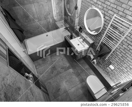 modern design of a bathroom 29625856