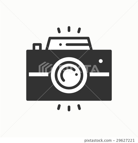 Camera line outline icon. Photo camera, photo Camera line outline icon. Photo camera, photo 29627221