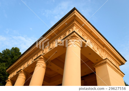 Pavilion in neoclassical style in St.Petersburg. Pavilion in neoclassical style in St.Petersburg. 29627556