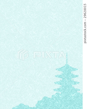 Five-fold tower in Japanese paper 29628015