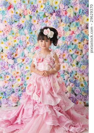 A 3 year old dress figure Shichigosan 29629370